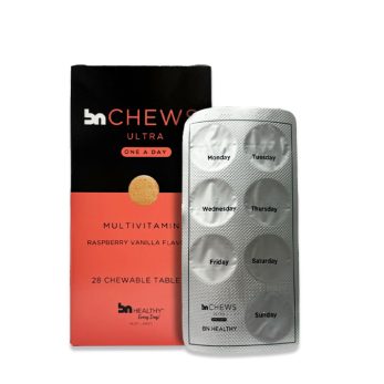 BN Chews Ultra (One A Day) Multivitamin - 28 Multivitamin Chewable Tablets Blister Packs