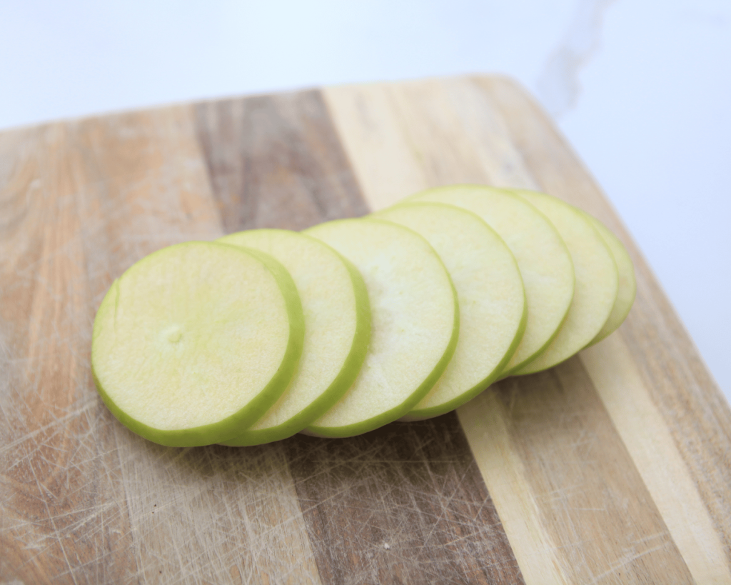 Chopped apples