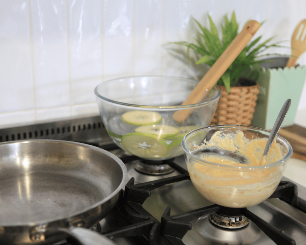 Apples & batter