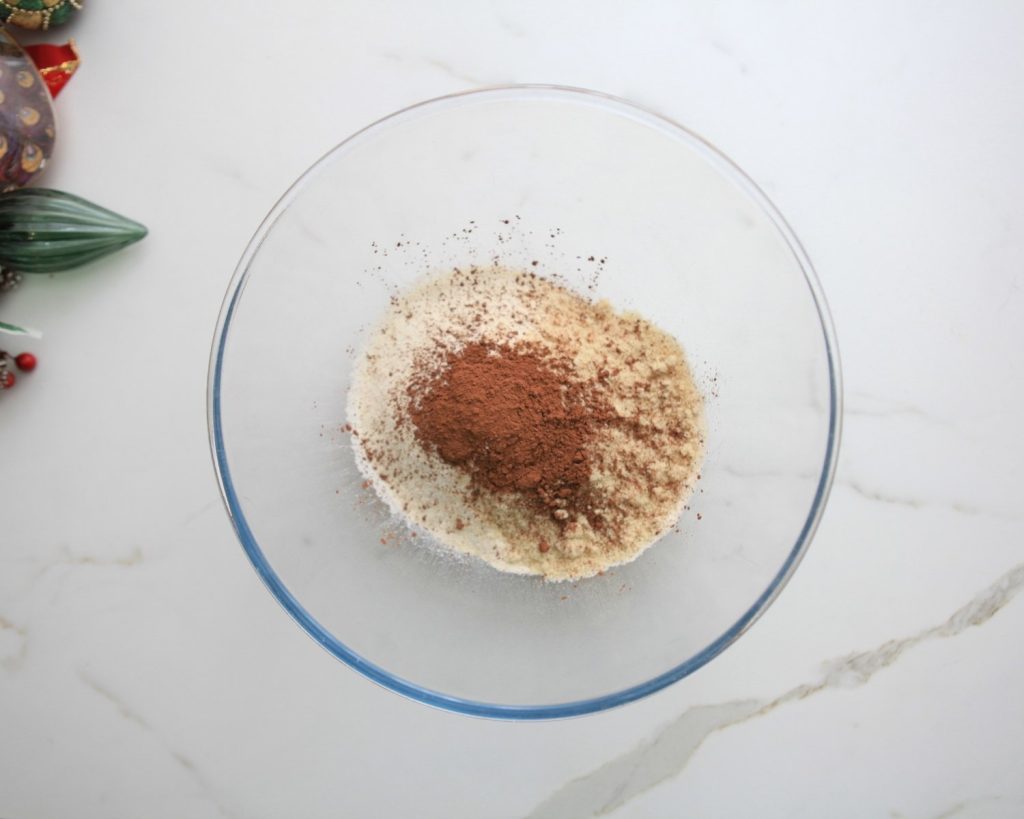 dry ingredients in a bowl