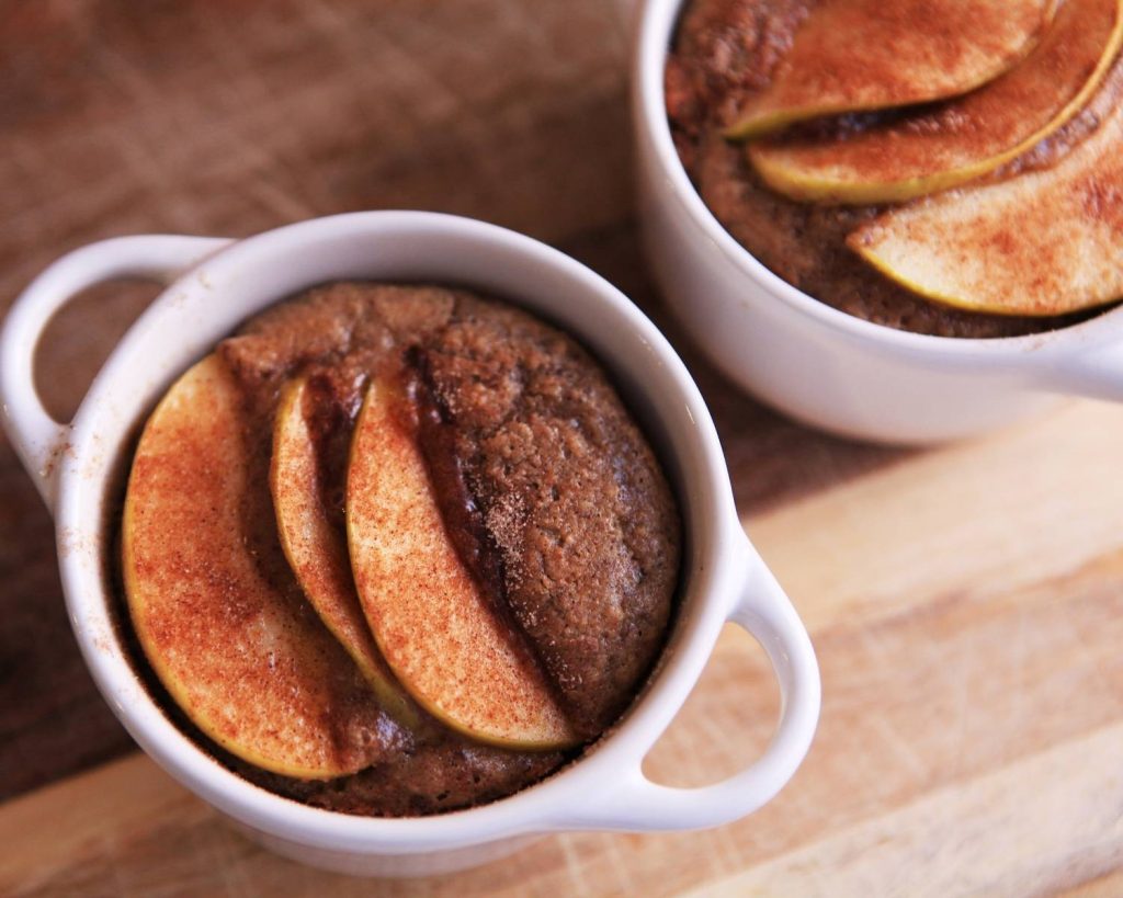 Spiced Gingerbread Mug Cake