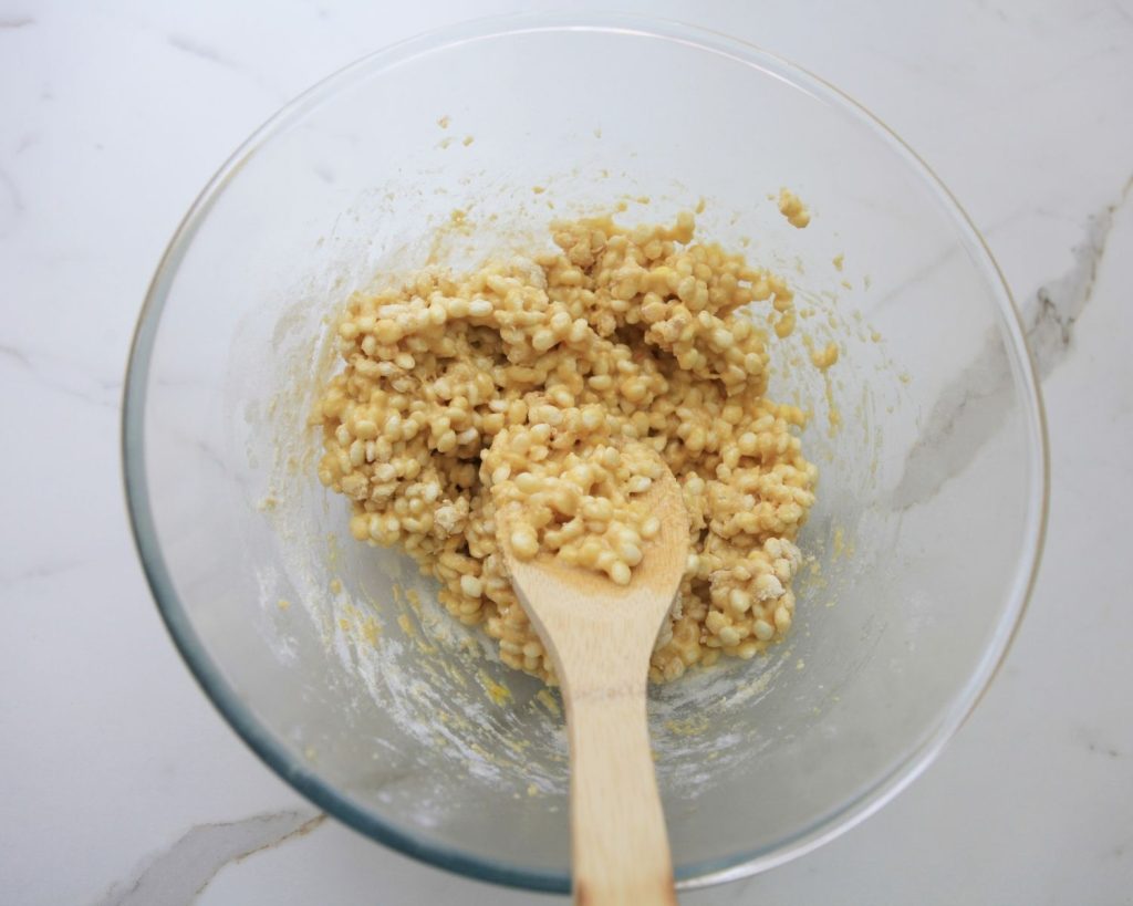 Ingredients mixed