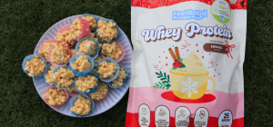 Mini Protein Eggnog Crackles - Website Header