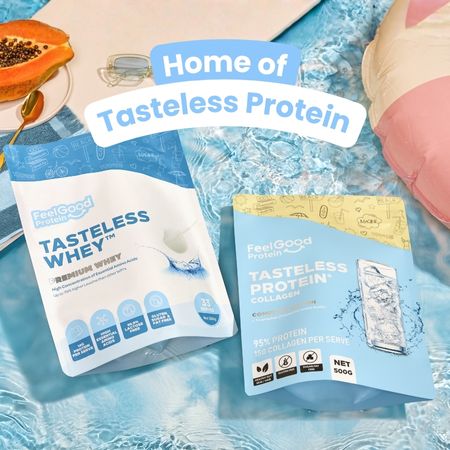 Home of Tasteless Protein by Feel Good Protein