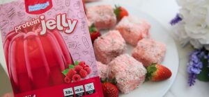 Pink Protein Lamington - Website Header