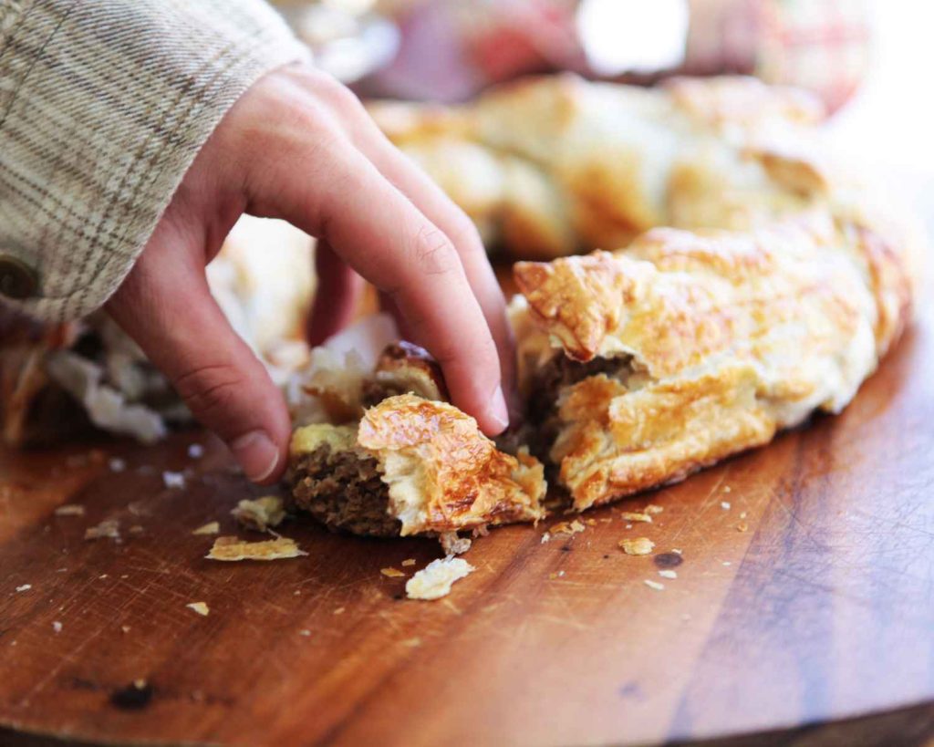 Sausage & Cheese Garland