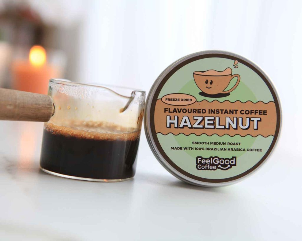 Dissolved feel good coffee