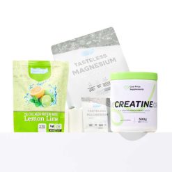 The Recovery Pack including Lemon Lime Protein Water, Creatine and Tasteless Magnesium