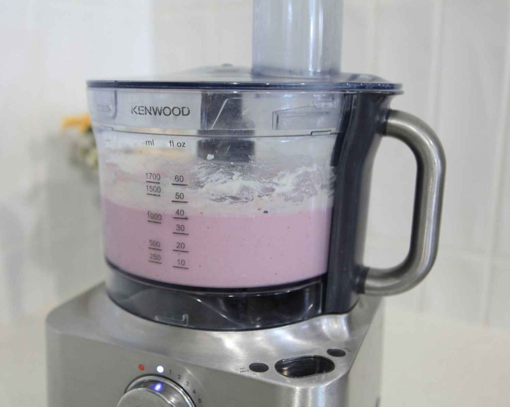 Blended ice cream
