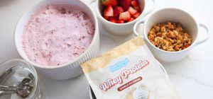 High Protein Mixed Berry Ice Cream - Header