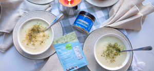 Creamy Protein Cauliflower Soup - Website Header