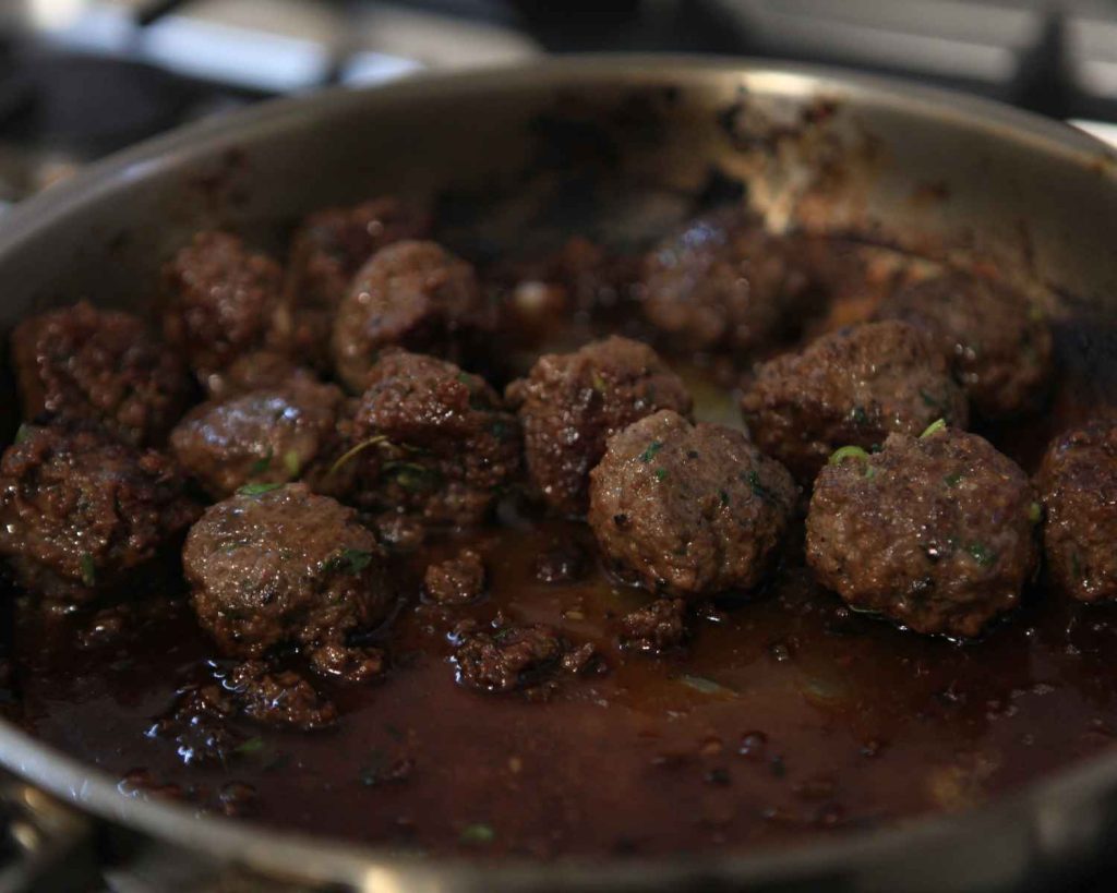 High Protein Truffle Meatballs