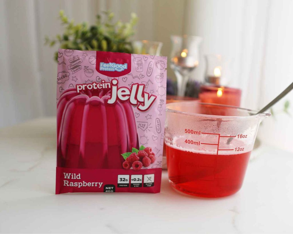 making protein jelly by feel good protein