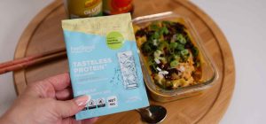 Viral Dumpling Bake image including tasteless protein