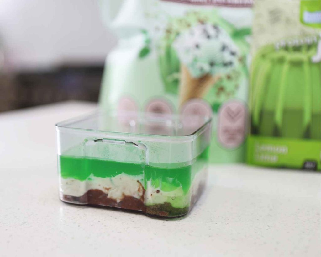 St Patrick’s Day Protein Cheesecake 