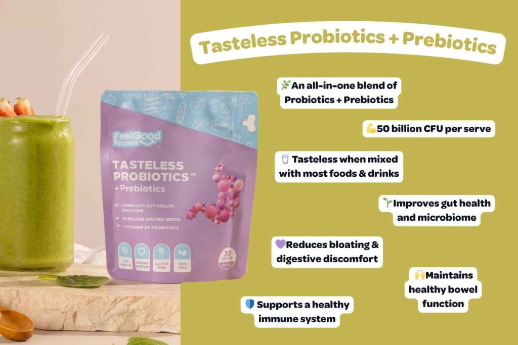 Tasteless Probiotics - Fat Sheet for the 3 Easy Supplements to Add to Your Busy Routine blog