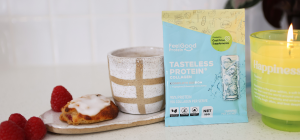 Raspberry Protein Air Fryer Cookies - Website Header