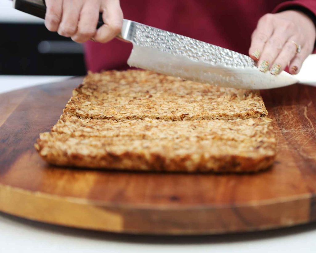 High Protein Anzac Slice