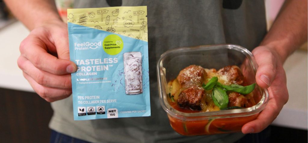 Meatballs & Zucchini Noodles Meal Prep - Website Header